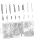 Stainless Steel Spring Assortment Kit 200 Pcs For Home Repairs And DIY Projects Featuring Versatile Compression Extension Springs With Stable Force For Machinery And Various Applications, assorted springs in organizer