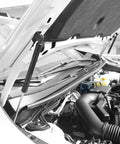Front Hood Lift Supports For Subaru Crosstrek 2024 And Up, Stainless Steel Hood Shocks, Gas Springs, installed