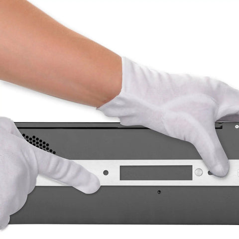 Person handling No-Fuss Tool-Less Ball Bearing Sliding Rail Kit for Rackmount Chassis installation