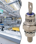 High Performance Stud Mount Diode 1200V For Welding Machine Power Supply Converter And Motor Control With Wide Current Range And Easy Maintenance Design in a factory setting.