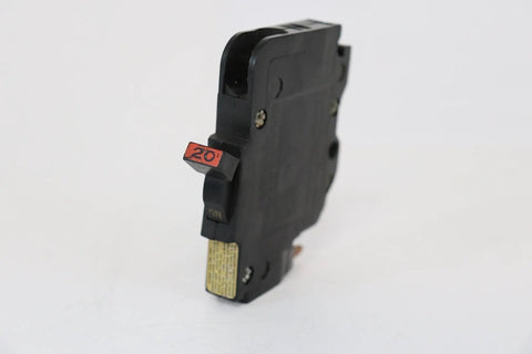 NC120 120/240V 20A 1 Pole Stab Lok Thin Circuit Breaker NC020 Replacement Part with red handle