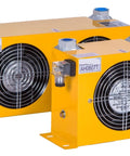 Aluminum Plate Heat Exchanger Radiator with Fan for Industrial Cooling, Hydraulic Air Oil Cooler, Tough Duty Cooling