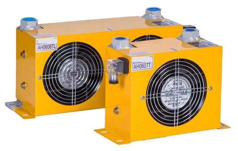 Aluminum Plate Heat Exchanger Radiator with Fan for Industrial Cooling, Hydraulic Air Oil Cooler, Tough Duty Cooling