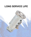 4 Pack Lock Cores Replacement For Thule Rack Core Key Cylinder showing durable metal core with text "Long Service Life".