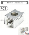 Five Pack Neutral Ground Lug Kit With Aluminum Ground Lugs For Electrical Panel And Ground Bar Installation with dimensions shown.