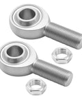 3/4 Inch Heim Joint Rod End Kit Heavy Duty Chromoly Panhard Rod With Left And Right Hand Threads Jam Nuts PTFE Liner Reinforced With Kevlar For Steering Suspension Traction Bars And Sand Rails, rod end and jam nuts