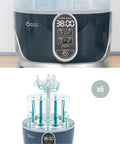 Control panel of Ultra Fast Steam Sterilizer And Dryer For Baby Bottles Pacifiers And Pump Parts With HEPA Drying Complete Sanitization