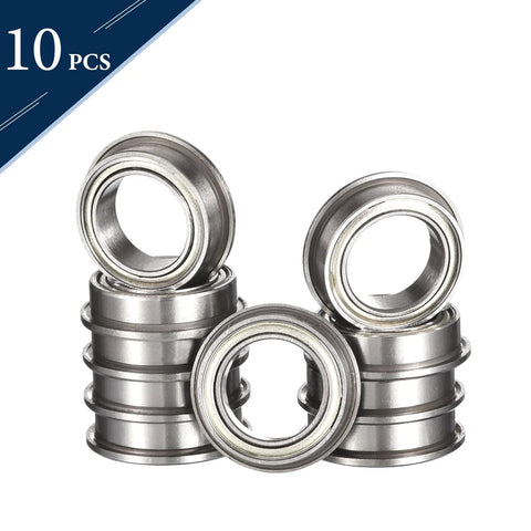 HiPicco MF128ZZ ball bearing, 8x12x3.5mm, chrome steel, double shielded, 10 pcs.