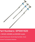 Premium Ceramic Steam Probe Set With O Rings For Breville Sage Dual Boiler Oracle And Oracle Touch Espresso Machines, 3 steam wands