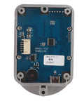Back view of Code Lock Keypad Cabinet Lock With ABS Plastic Panel circuit board, electronic components visible, supports temporary or fixed passwords.