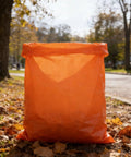 Heavy Duty Cart Liner Bag For Street Sweepers And Utility Carts Waterproof Oxford Cloth Tear Resistant Coating Orange Bag