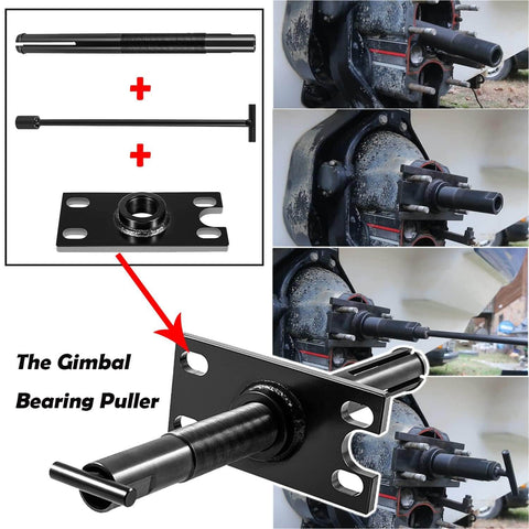 All In One Gimbal Bearing Installer Kit With Puller Remover And Engine Alignment Tools For Mercruiser Alpha Alpha 1 MR Bravo Volvo OMC Cobra And Yamaha Sterndrive 89 92 Easy Install And Precise Alignment Pro