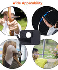 Six Pack Plastic Arrow Rest For Recurve Bow Black Self Adhesive Arrow Rest For Target Practice Hunting And Precision Shooting