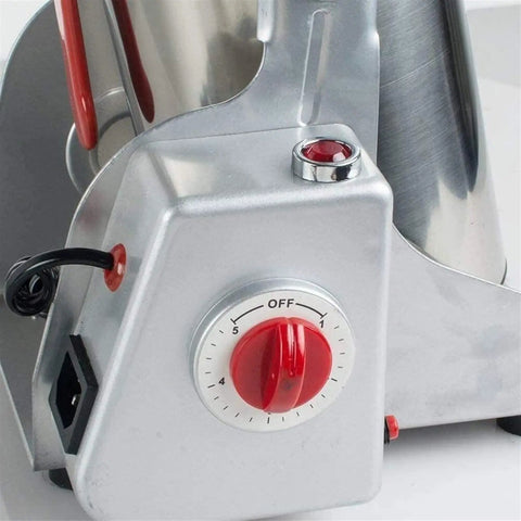 Dial and buttons on High Speed Stainless Steel Grain Grinder Machine For Milling Grains Beans Spices Herbs And Dried Medicinal Herbs