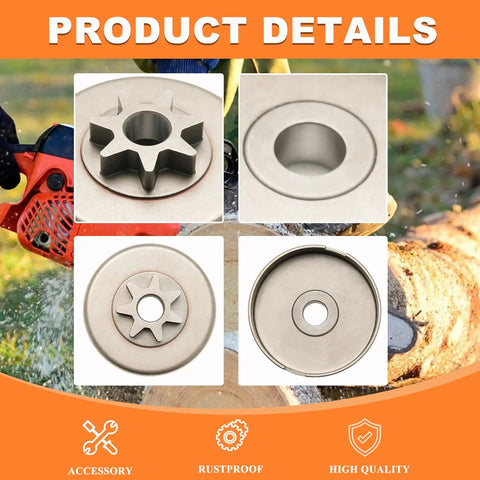 3/8 Inch Chainsaw Spur Sprocket Kit with Clutch Drum and Needle Bearing product details