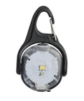 Close-up of Moonlit Rechargeable Micro Lantern For Camping And Hiking, Compact Weather Resistant Mini Light With Carabiner Clip