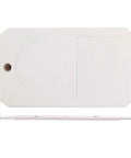 Back view of Era Motion Door Chime Wireless Indoor Motion Sensor Door Entry Alert Kit with 4000 ft range for retail store use.