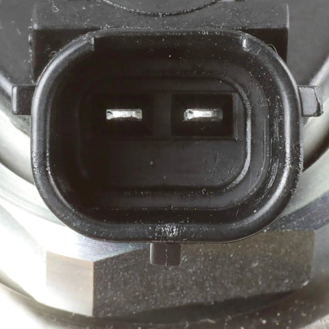 Close-up view of Frame Mounted Fuel Pump Including Gaskets Heavy Duty Mechanical Replacement Assembly electrical connector.