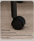 Close-up of the pulley design on No Sweat Expandable Floor Standing Pants Hanger Trolley and Metal Garment Rack for Jeans Skirts and Trousers.
