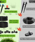 Greenhouse Micro Drip Irrigation Kit With 1/2 Inch Main Tubing And 1/4 Inch Distribution Tubing Plug And Play Automatic Drip System features.