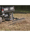 Landscape Rake Attachment For ATV Or UTV, 60 Inch Wide With 17 Tines leveling soil, heavy-duty yard leveler for big yards