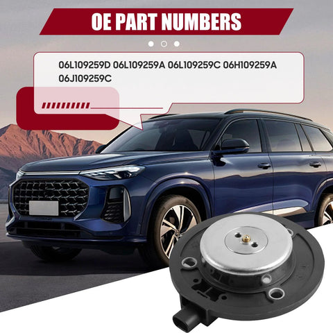 VW VVT Solenoid Replacement for Audi and VW Cars Engine Variable Valve Timing Solenoid, part numbers displayed
