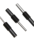Three shaft adapters for Aluminum Alloy Motor Pinion Gear Puller Remover With 3 Adapters For 1.5mm 2.0mm And 3.0mm Shafts
