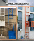 Heavy Duty Hydraulic Scissor Lift Table Pro Grade Cargo Platform Smooth As Silk Vertical Elevator on site lifting cargo.