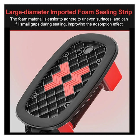 Heavy Duty Electric Vacuum Suction Cup Lifter For Granite Tile And Glass With Beefy Copper Motor Delivering Killer Lockdown Grip And Lightning Fast Pump Tech On Any Job Site - foam sealing strip detail