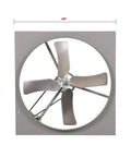 Heavy Duty 36 Inch Belt Drive Commercial Exhaust Fan Built Tough As Nails For Rugged Building Ventilation featuring 40 inch blades.