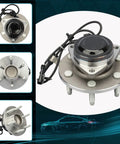 2WD Front Wheel Bearing And Hub Assembly 6 Lug ABS OE 515054 Fits Chevy Silverado 1500 99-06 GMC Sierra 1500