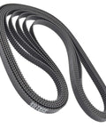 Timing Belt Kit 6mm And 9mm Wide Rubber Belt 578 2GT 289 Teeth With Pulley Flanges Includes 5 Pieces