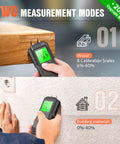 Super Handy Digital Moisture Meter For Checking Lumber Firewood Drywall Walls And Building Materials Features Backlit Lcd Display