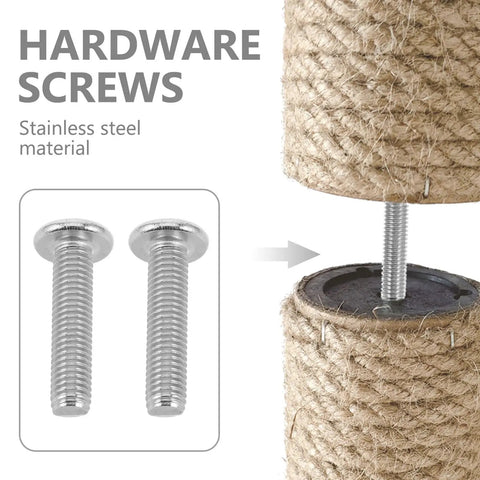 Beefy 20 Pack M8x35 Hex Socket Cap Screws Fully Threaded Bolts For Cat Tree Spare Parts And Furniture Connectors Replacement