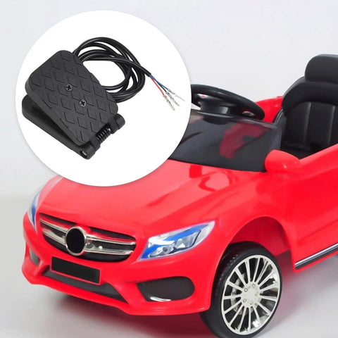 Smooth Ride Hall Effect Accelerator Pedal For Kids Electric Cars Zero To Thirty Degree Non Contact Throttle Sensor with wiring.