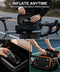 Cordless Tire Inflator Portable Air Pump with LED Light and Smart Digital Gauge, 150 Psi Fast Inflation for bikes