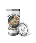 Patriotic Stainless Steel Insulated Tumbler With Retro US Flag Sailboat Design Keeps Drinks Cold Or Hot Red White Blue Independence Day