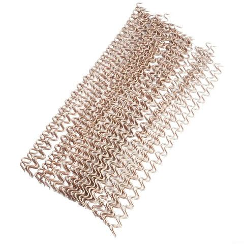 Wave Welding Wire Stud Set For Dent Repair, Copper Coated Steel Electrodes 2mm Thick, 100 Pcs Spot Welders Consumables For Dent Pulling, Quick Attachment To Car Panels, Pro Grade Workshop Welding Supplies stacked copper-coated wave studs