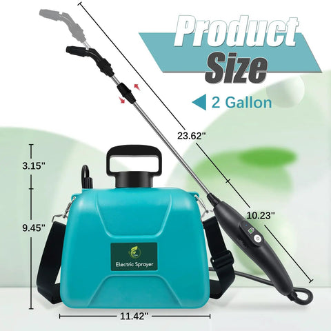 garden sprayer battery powered Battery Powered Garden Sprayer With USB ✓