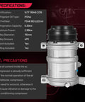 Keep Your Ride Chill With This Heavy Duty AC Compressor And Clutch Assembly For Chevy Silverado Tahoe Trucks Built Tough Enough To Handle Weekday Commutes Or Weekend Road Trips Without Breaking A Sweat, featuring specifications for performance.