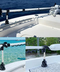 Heavy-Duty Trolling Motor Stabilizer Mount For Terrova Ulterra Riptide Power Drive Keeps Shaft Rock-Solid, Reduces Bounce, Cuts Vibration