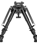 6 To 9 Inch Picatinny Bipod With Adjustable Five Setting Legs And Spring Return Quick Attach Picatinny Adapter Included Heavy Duty Steel