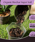 Orchid Potting Mix With Superior Aeration And Drainage For Thriving Orchids Peat Free Microbially Active Biochar Powered Soil