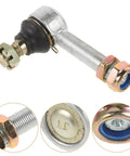 Close-up of ATV Ball Joint Kit 14mm Upper And Lower Suspension Parts For 150cc-250cc Go Kart Quad Universal Off Road Vehicle Replacement.