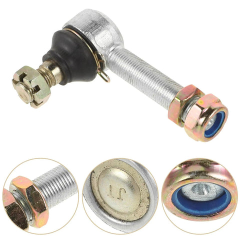 Close-up of ATV Ball Joint Kit 14mm Upper And Lower Suspension Parts For 150cc-250cc Go Kart Quad Universal Off Road Vehicle Replacement.