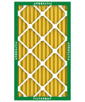 16x25x2 MERV 11 Pleated Air Filter For Allergies And Pets Great For Home Use Electrostatic Replacement For HVAC Furnace Or AC 4 Pack