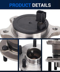 Rear Wheel Hub and Bearing Assembly for Ford Escape 2013-2019, C-Max 2013-2018, Lincoln MKC 2015-2019 5 Lug with ABS Sensor