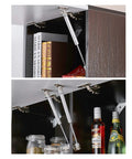 Stainless Steel Door Closer For Doors And Cabinets With Soft Close Hydraulic Gas Lift Strut Adjustable Tension Universal Non Handed Design
