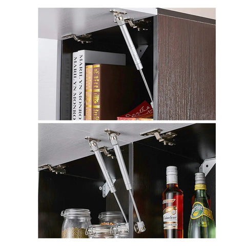 Stainless Steel Door Closer For Doors And Cabinets With Soft Close Hydraulic Gas Lift Strut Adjustable Tension Universal Non Handed Design