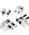 2 Inch Billet Aluminum ATV Lift Kit For 450 660 And 700 Models From 2004 To 2009 With Easy Bolt On Install, components displayed